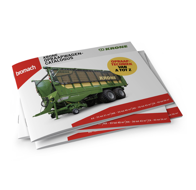 Krone opraapwagencatalogus 2025